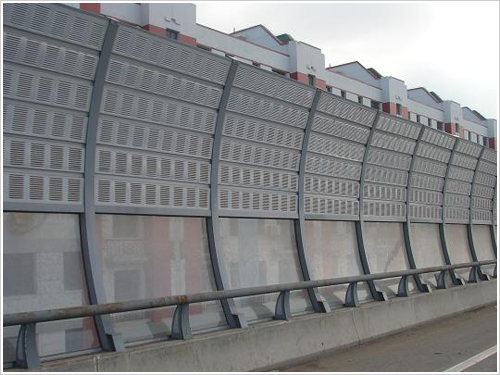 大弧形声屏障 - 河北德瑞克环境工程有限公司图片1