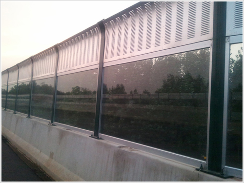 顶部弧形声屏障 - 河北德瑞克环境工程有限公司图片2